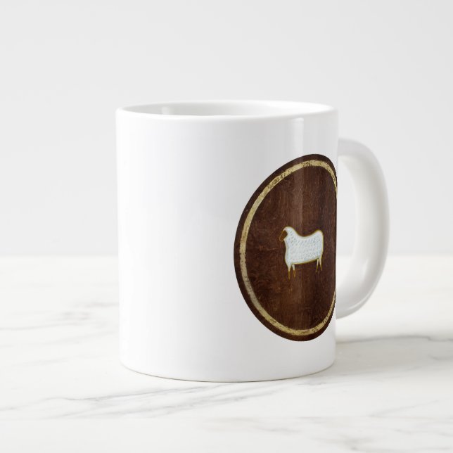 The Sheep 2009 Large Coffee Mug (Front Right)