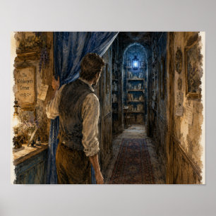 The Shelf Behind the Curtain, Plate: RH-WC-B2-002 Poster