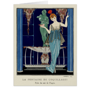 The Shell Fountain by George Barbier