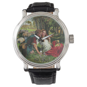 The Shepherd and his Girlfriend (by Holman Hunt) Watch