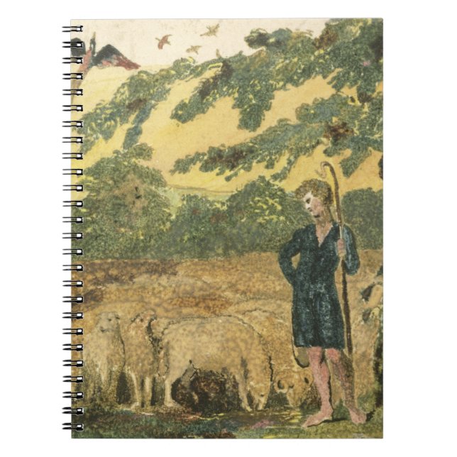 The Shepherd, from 'Songs of Innocence', 1789 (col Notebook (Front)