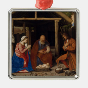 The Shepherds Metal Ornament