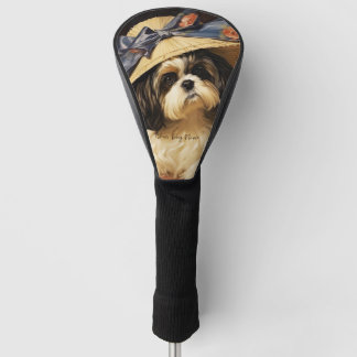 The Shih Tzu Dog 003 - Odessa Leyendecker Golf Head Cover