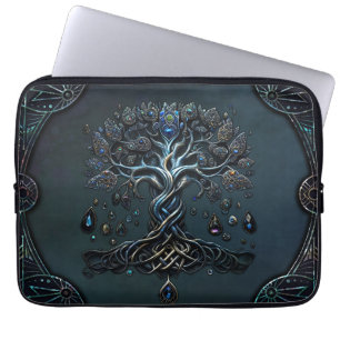 The Shine of the Tree of Life the Gems of the Soul Laptop Sleeve