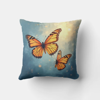 The shining butterfly Pillows