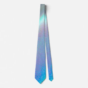The shining Holographic Opal   Tie