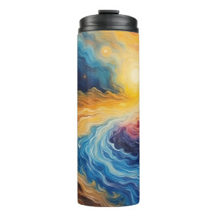 The Shining of Galactic Creation Thermal Tumbler