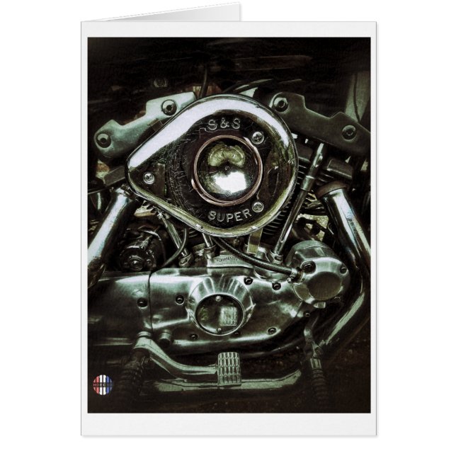 The shiny engine card (Front)