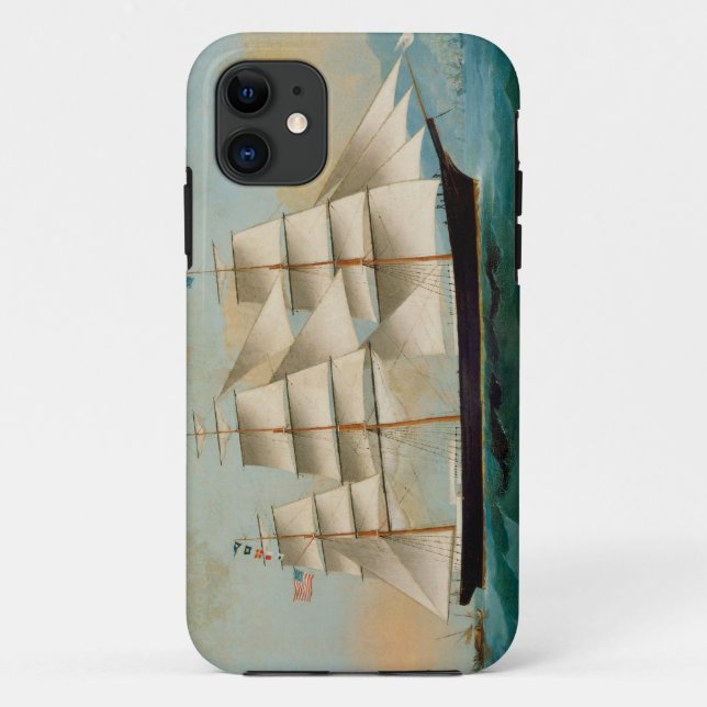 The Ship Fleetwing, Hong Kong Bay Case-Mate iPhone Case (Back)