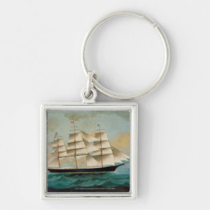 The Ship Fleetwing, Hong Kong Bay Key Ring