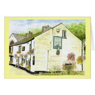 'The Ship Inn (Polperro)' Card