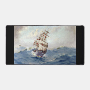 The Ship Portpatrick 1900s Desk Mat