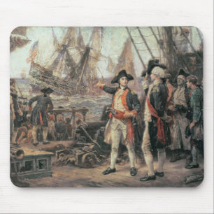 The ship that sank the Victory, 1779 Mouse Pad