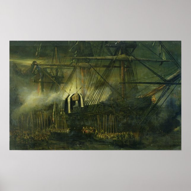 The Shipment of Napoleon's Ashes Aboard Poster (Front)
