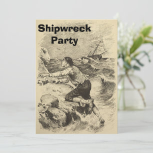 The Shipwreck 2 Invitation