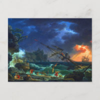 The Shipwreck by Claude-Joseph Vernet