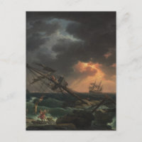 The Shipwreck by Claude-Joseph Vernet