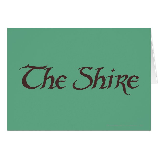 THE SHIRE™ Name Solid (Front Horizontal)