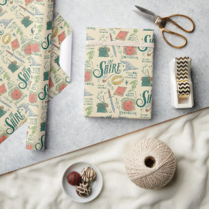 THE SHIRE™ Watercolor Collage Graphic Wrapping Paper