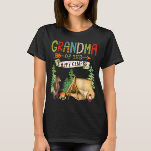 The Shirt Grandma Happy Camper Birthday Camping
