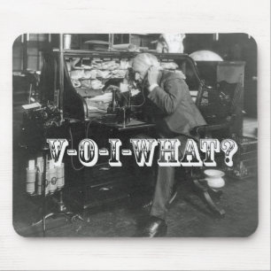 The Shocking Introduction of VoIP Telephone Mouse Pad