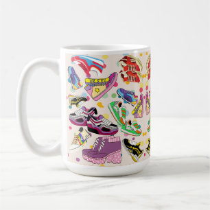 the shoes pattern coffee mug