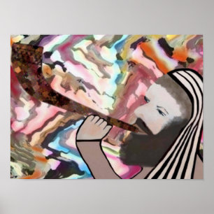 The Shofar Blast Print