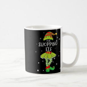 The Shopping Elf Fun Matching Family Group Xmas Pa Coffee Mug