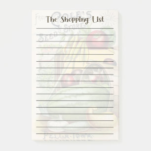 The Shopping List Notes