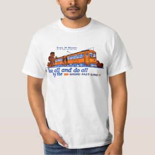 The Shore Fast Line Trolley Service T-Shirt