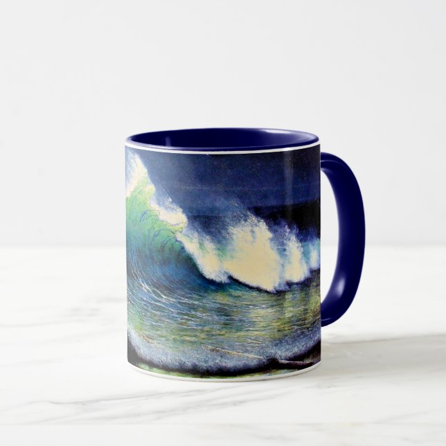 The Shore of the Turquoise Sea  Mug (Front Right)