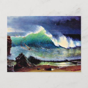 The Shore of the Turquoise Sea Postcard