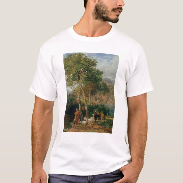 The Shores of Lake Lecco T-Shirt (Front)