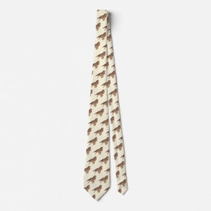 The Short-eared Owl (Otus palustris) New York Bird Tie