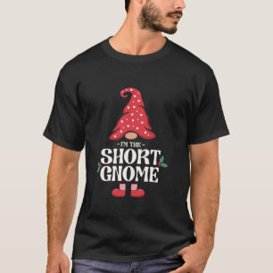 The Short Gnome Funny Family Matching Group Christ T-Shirt