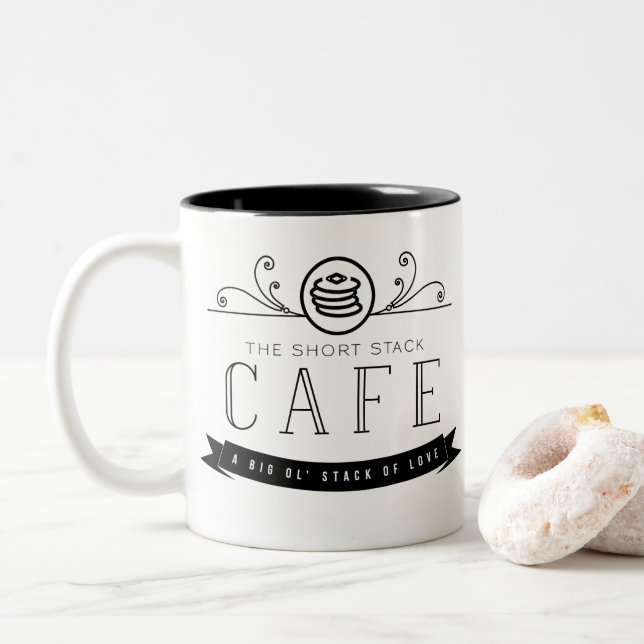 The Short Stack Mug (With Donut)