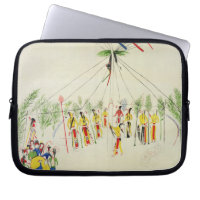 The Shoshone Sun Dance (pigment on muslin)