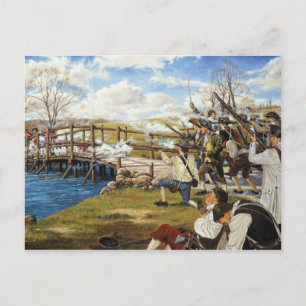 The Shot Heard 'Round the World Domenick D'Andrea Postcard