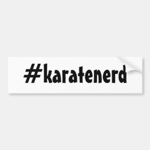 The Shotokan Way Karate Nerd Bumper Sticker