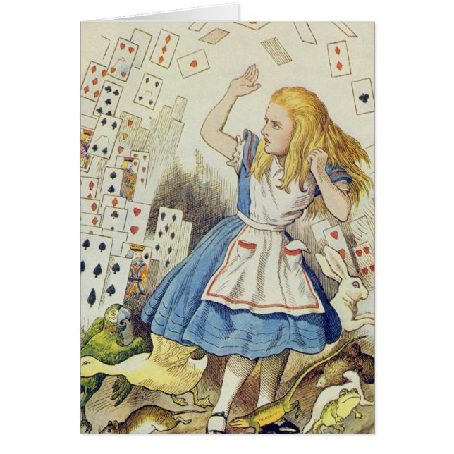 The Shower of Cards (Front)