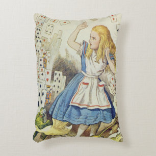 The Shower of Cards Decorative Cushion