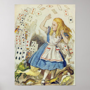 The Shower of Cards Poster