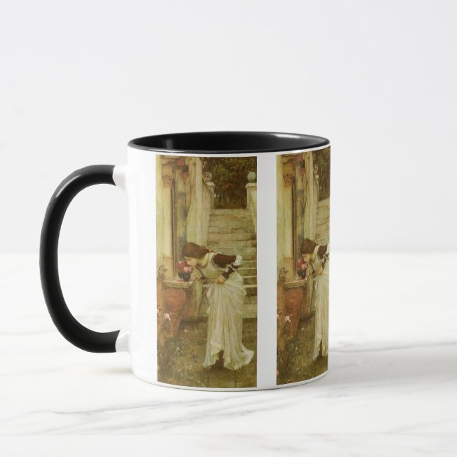 The Shrine by John William Waterhouse Mug (Left)