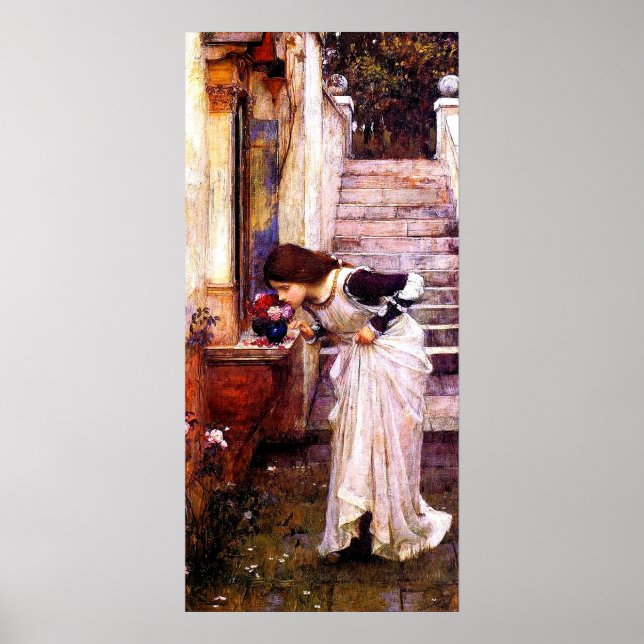 The Shrine by John William Waterhouse Poster (Front)