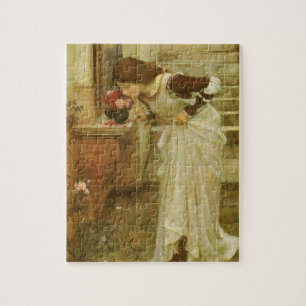 The Shrine by JW Waterhouse, Vintage Victorian Art Jigsaw Puzzle