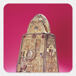 The shrine of St. Patrick's Bell Square Sticker
