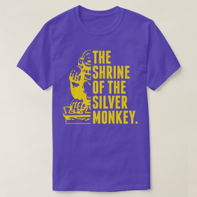 The Shrine of the Silver Monkey  T-Shirt (Design Front)