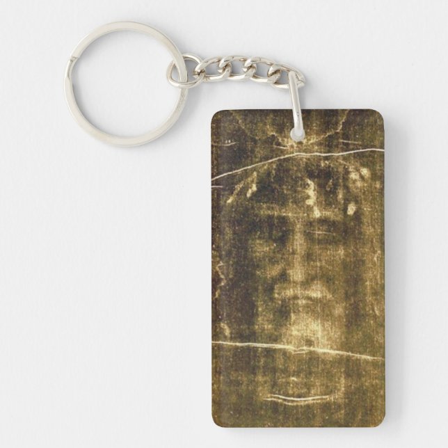 The Shroud of Turin Magnet Key Ring (Front)