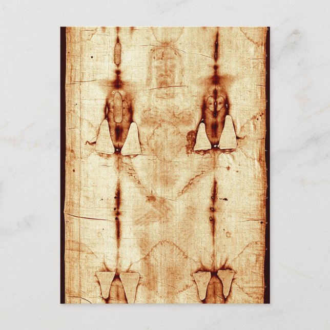 The Shroud of Turin Postcard (Front)