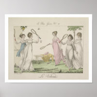 The Shuttlecock, plate 11 from 'Le Bon Genre', 180